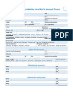 Modelo Ficha Cadastro Cliente Pessoa Fisica Contaazul PDF