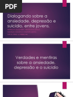 Dialogando Sobre Ansiedade, Depressão e Suicídio