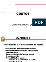 COSTOS 1 - Introduccion Contabilidad de Costos I