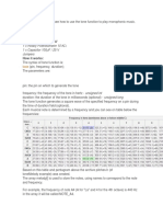 Arduino Pitches