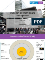 Golden Circle Theory and Transport Economics Management
