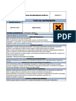 Fichas de Seguridad Química