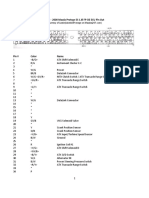 Mazda Protege ES 1.8l FP-DE ECU Pin Out Diagram 1999-2000