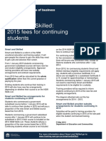 2015 Continuing Students Fact Sheet