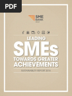 SME Bank Sustainability Report 2016