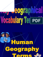 Key Geographical Terms 2 - Notes For Example Binder