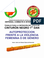 DCI - AUTOPROTECCION FRENTE A LA VIOLENCIA FEMENINA O DE GENERO