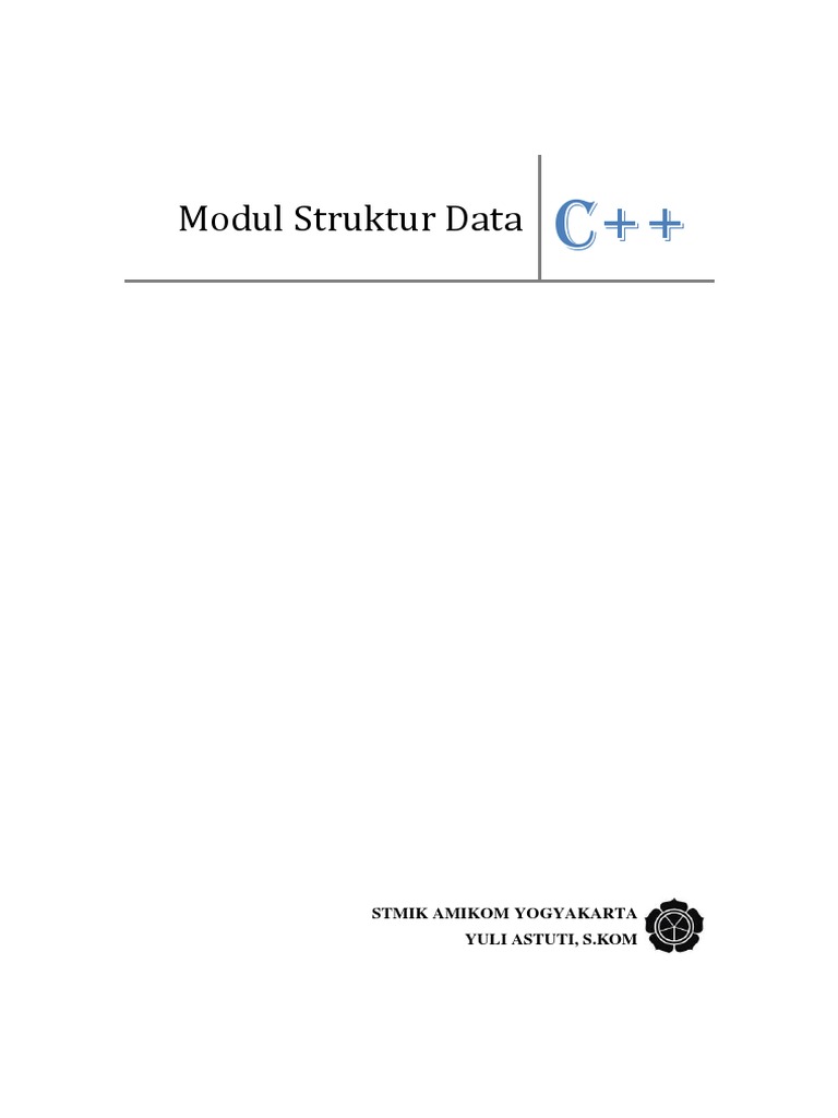 Modul Struktur Data Lengkap PDF | PDF