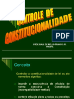 Esquema Controle de Constitucionalidade