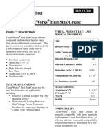 Technical Data Sheet Circuitworks Heat Sink Grease: Chemtronics