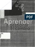 Aprender A Gestionar El Cambio