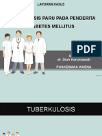 Laporan Kasus Tuberkulosis Pada Penderita Diabetes Mellitus