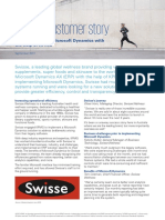 Microsoft Dynamics Swisse Client Story