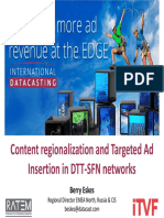 Content Regionalization and Targeted Ad Berry Eskes Int.l Datacasting