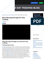 Best Moving Average For Day Trading