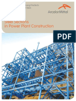 Steel Sections in Power Plant Construction