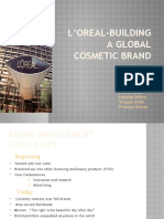 L'Oreal-Building A Global Cosmetic Brand