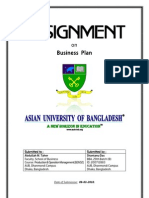 Assignment On Business Plan