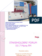 Mama FM 101.7  Presentation 