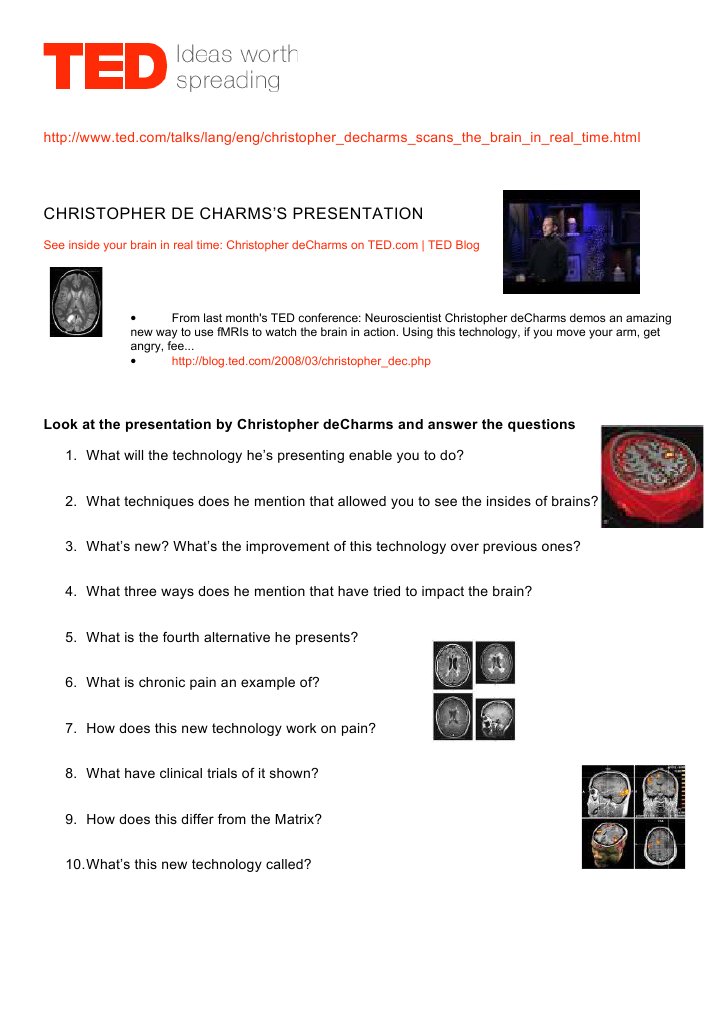 Activity Brain Ted | PDF
