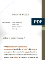 Passive Voice: Grup Member: Adhim Syahputra Nanda Alma M.Yusril Hidayat Susilo Aji