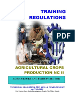 Agricultural Crops Production Training Regulations