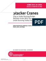 Stacker Cranes: (Top or Under Running Bridge, Multiple Girder With Top or Under Running Trolley Hoist)