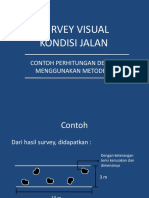 Survey Visual Kondisi Jalan