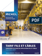 Rexel Complement Tarif Fils Et Cables
