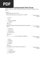 Final Exam Java Fundamental