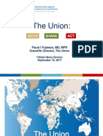 Presentation of DR Paula I Fujiwara of The Union in 2017 World Lung Day Webinar