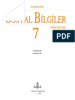 Sosyal Bi̇lgi̇ler 7 Ders Ki̇tabi 2016-2017 - Meb