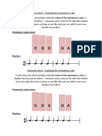 Pentatonic Scale Notes