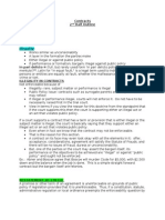 Download Contracts Final Outline by Joshua Mayo SN35931993 doc pdf