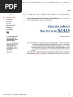 SS-TT _Uma Vez Salvo, Sempre Salvo, Mas Foi Você REALMENTE Salvo____ - Hélio. - Carlos.santos@Ifsudestemg.edu