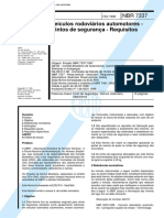 NBR 7337 Cintos de Segurança - Requisitos PDF