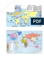 Mapa de Expansión de Ultramar y la colonización del siglo XIX
