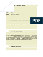 ALIMENTOS Demanda Al Extranjero MODELO