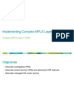 8-Complex MPLS Layer 3 VPNs
