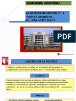 Ppt_programa de Implementacion Politica Ambiental