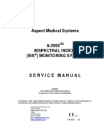 Aspect Medical A-2000 Monitoring System - Service Manual