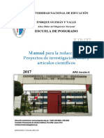 Manual de Apa Concluido - Universidad Nacional de Educación - La Cantuta