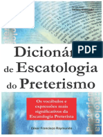 Dicionário de Escatologia Do Preterismo