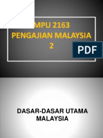 Bab 12 Dasar-Dasar Utama Malaysia