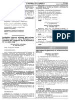 D.S. 009-2006-SA - Aprueban Reg. Alimentación Infantil (1)
