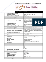 Form Data Undangan Refa Printing