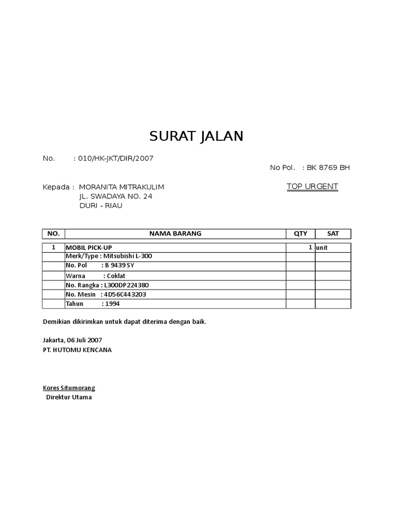 sURAT jALAN  PDF