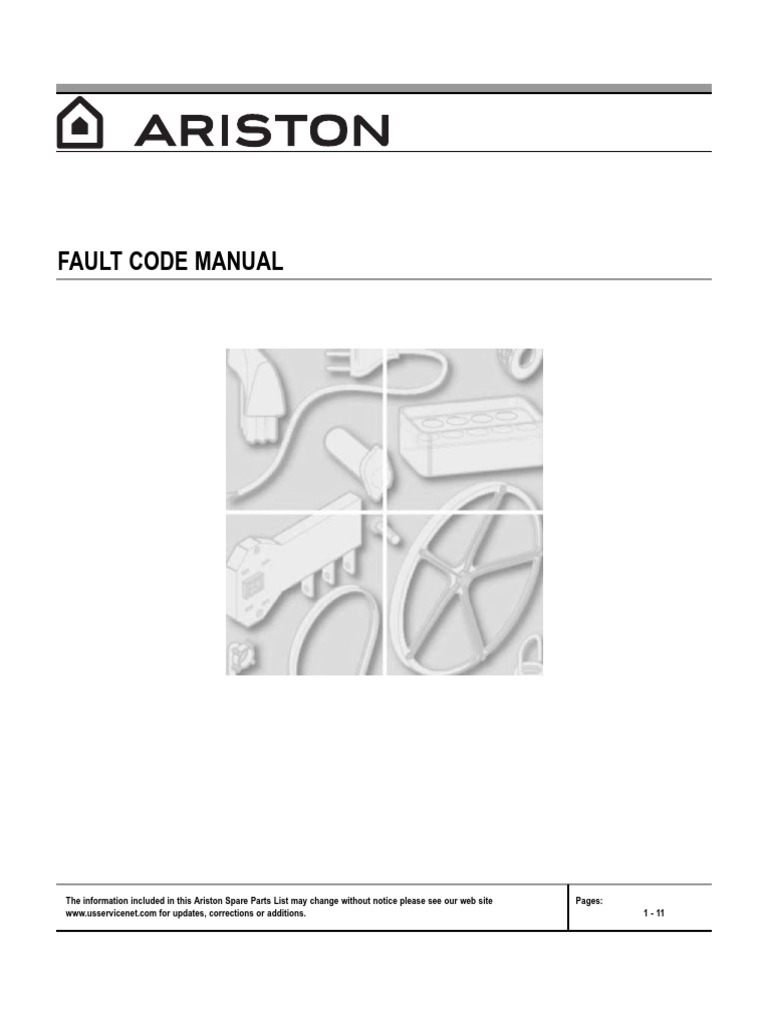 Ariston_Dryer_Fault_Codes.pdf Safety Dishwasher