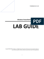 Lab Guide: Windows Powershell Fundamentals