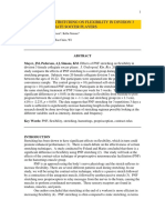 Effects of PNF Stretching On Flexibility in Division 3 Female Collegiate Soccer Players